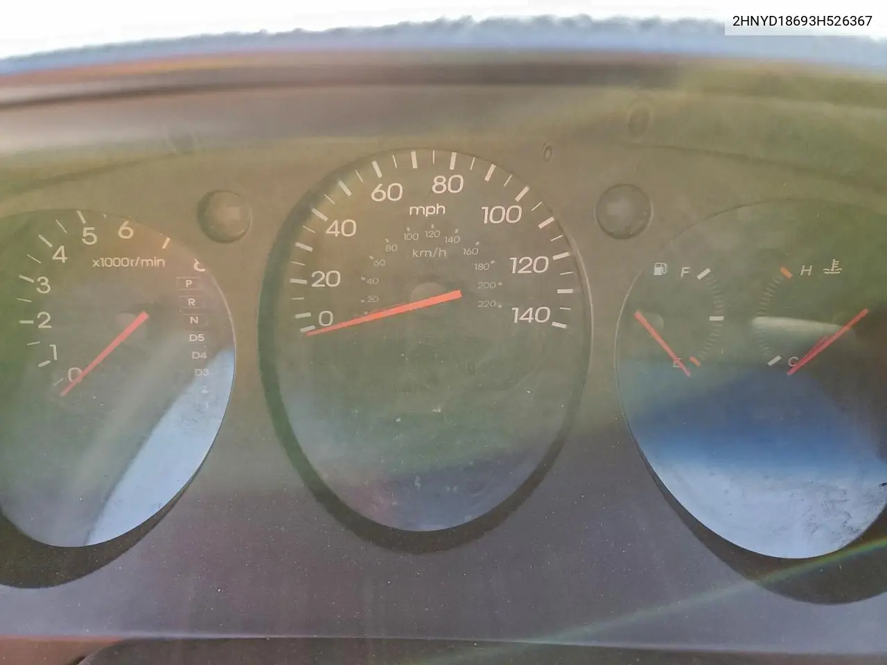 2HNYD18693H526367 2003 Acura Mdx Touring