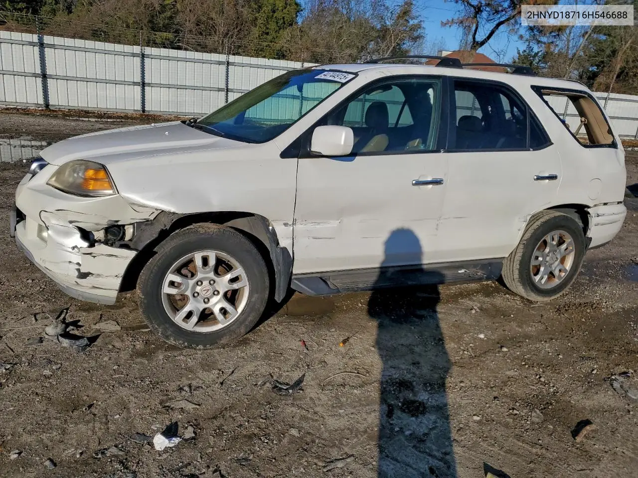 2HNYD18716H546688 2006 Acura Mdx Touring