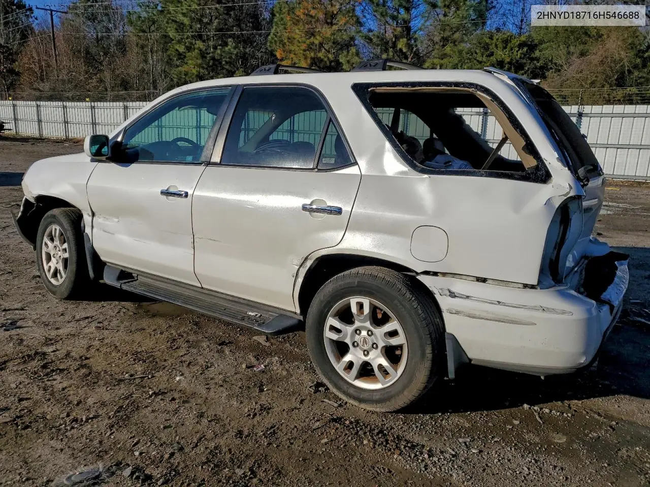 2HNYD18716H546688 2006 Acura Mdx Touring