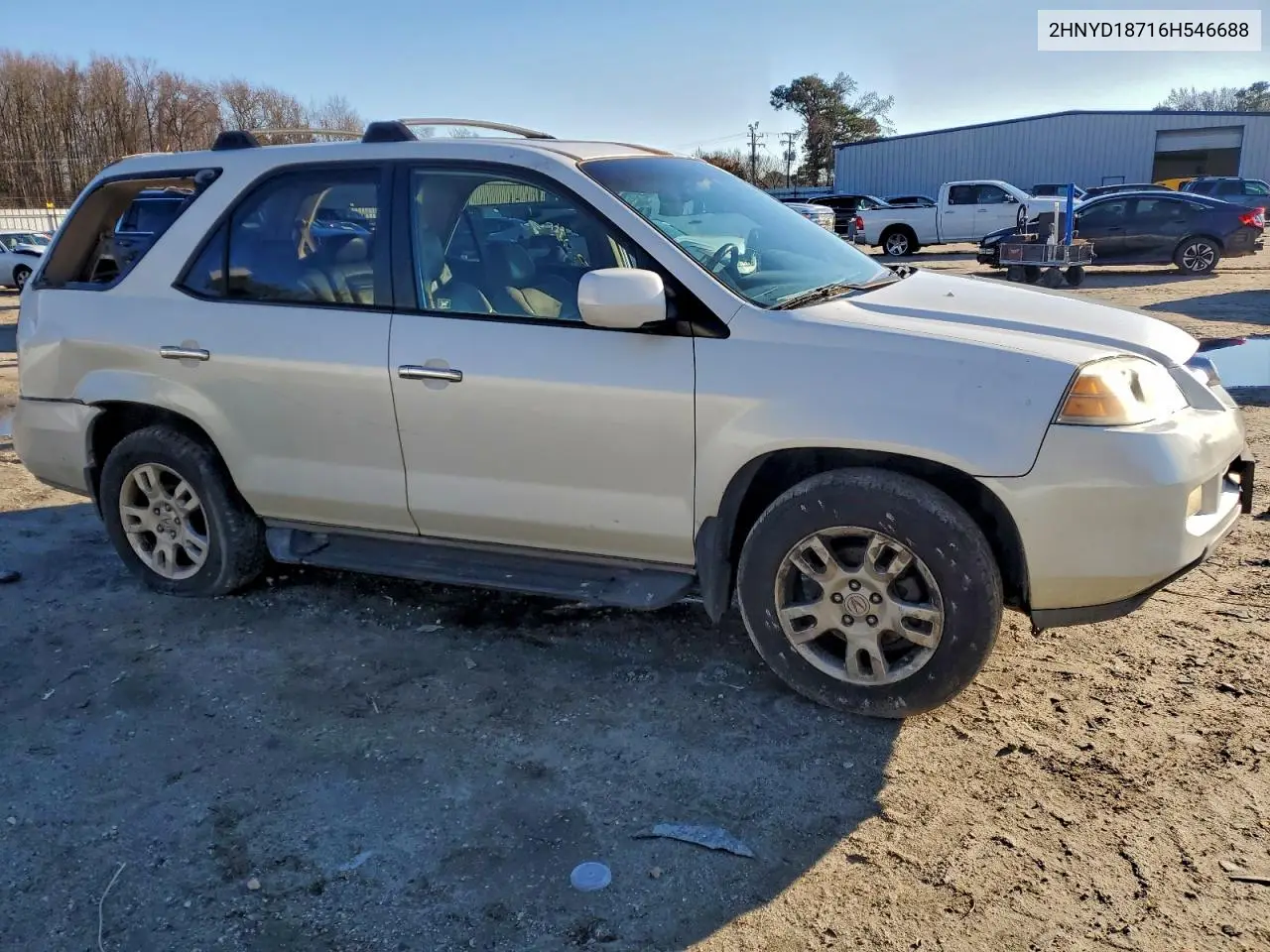 2HNYD18716H546688 2006 Acura Mdx Touring