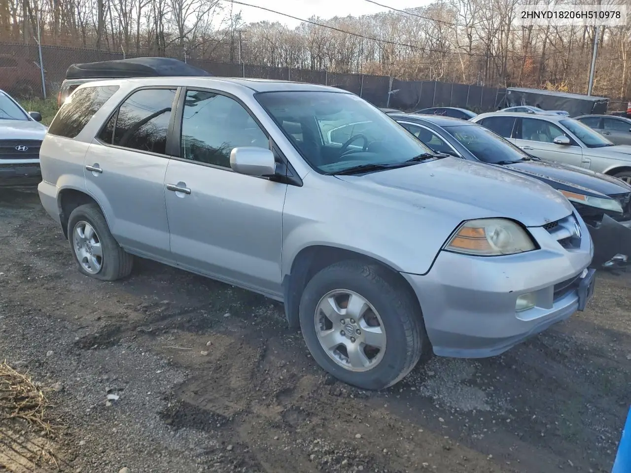 2HNYD18206H510978 2006 Acura Mdx