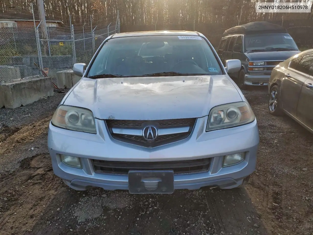 2HNYD18206H510978 2006 Acura Mdx