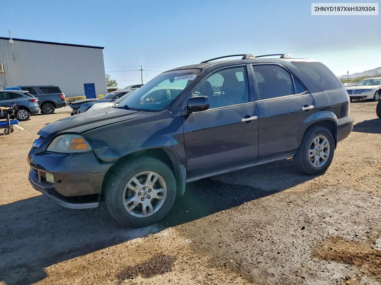 2HNYD187X6H539304 2006 Acura Mdx Touring