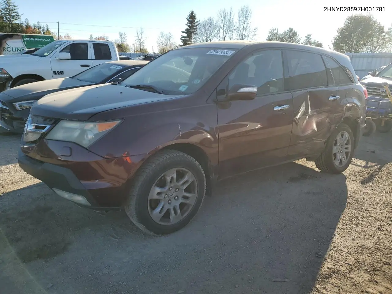 2HNYD28597H001781 2007 Acura Mdx Sport