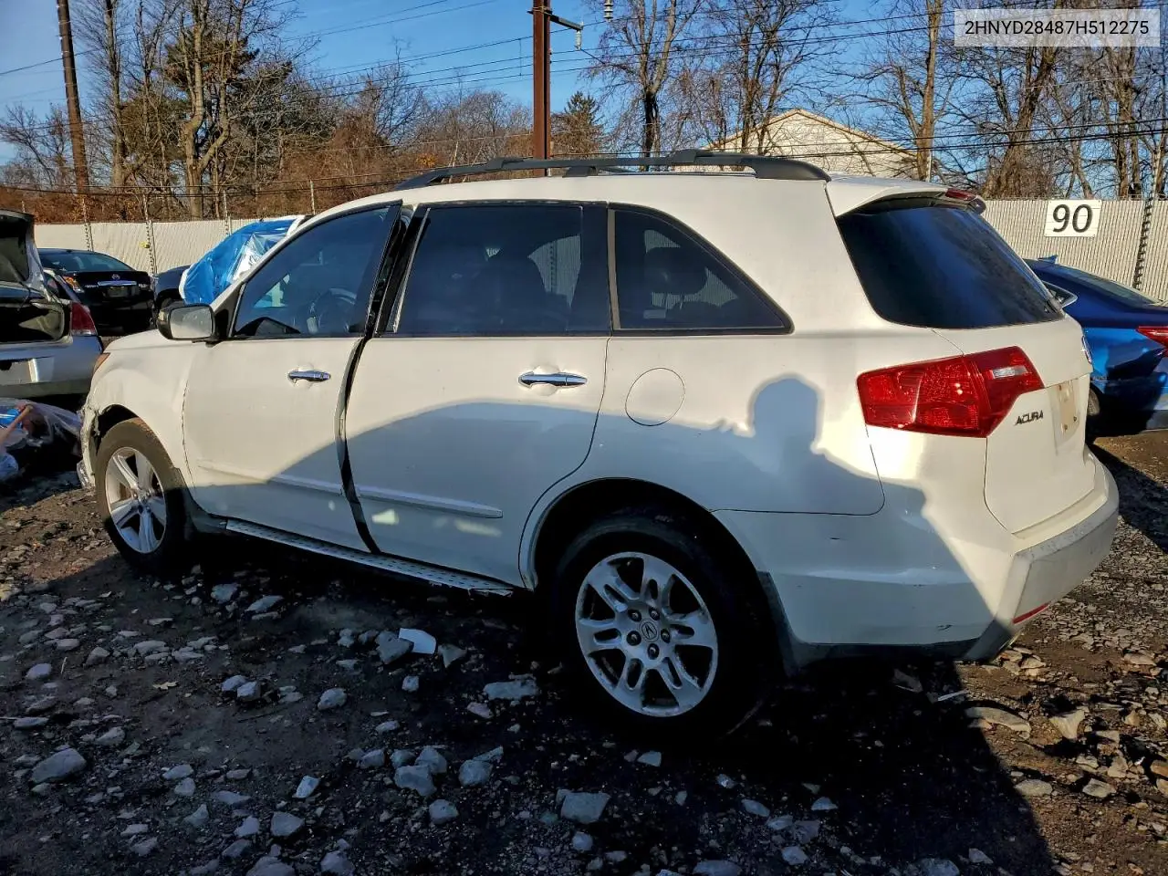 2HNYD28487H512275 2007 Acura Mdx Technology