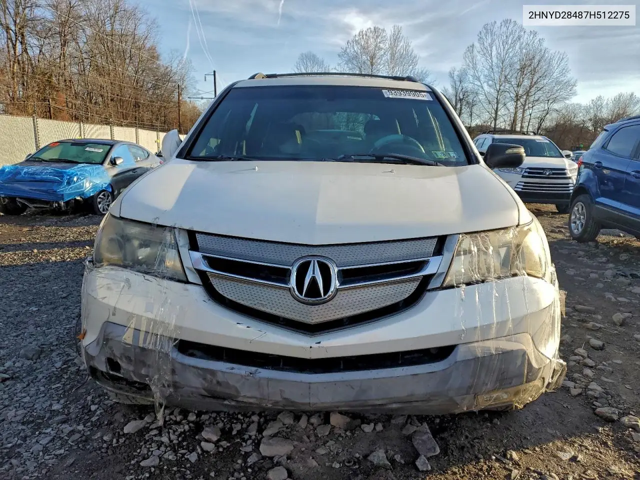 2HNYD28487H512275 2007 Acura Mdx Technology