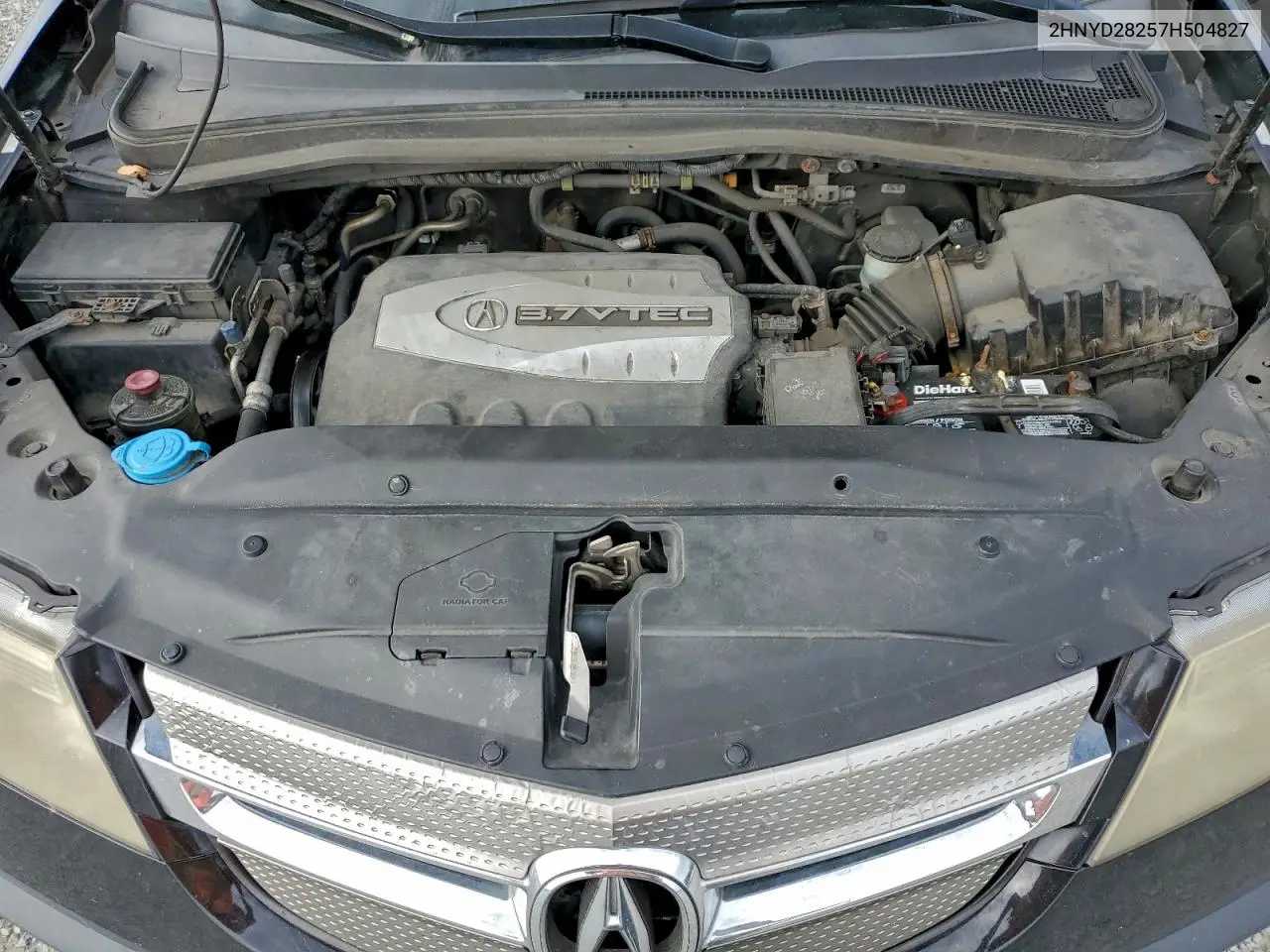 2HNYD28257H504827 2007 Acura Mdx