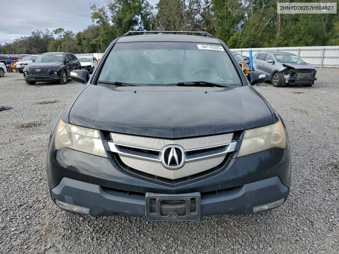 2HNYD28257H504827 2007 Acura Mdx