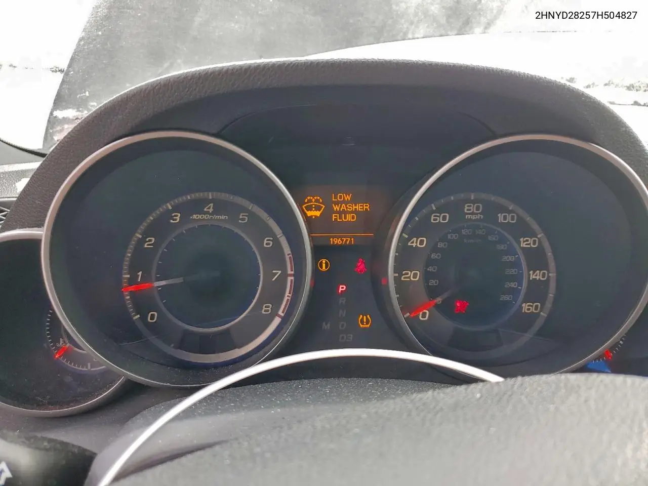 2HNYD28257H504827 2007 Acura Mdx