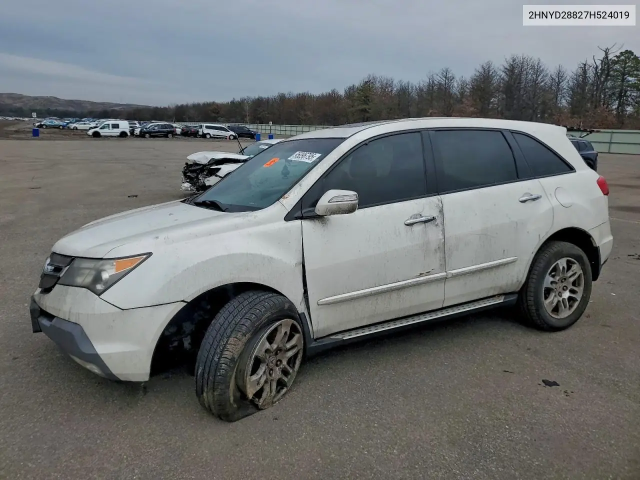 2HNYD28827H524019 2007 Acura Mdx Sport