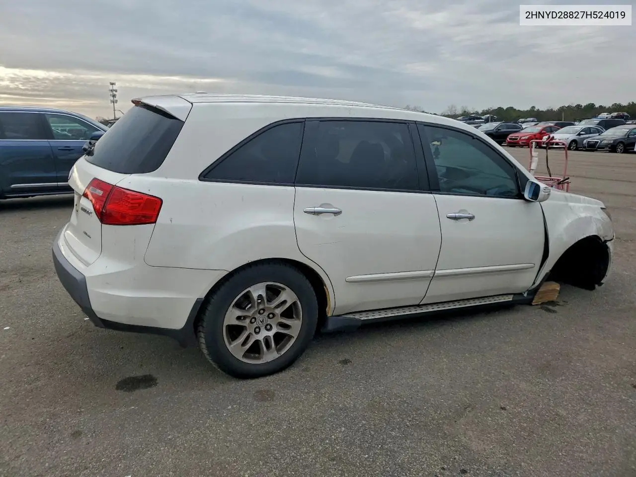 2HNYD28827H524019 2007 Acura Mdx Sport