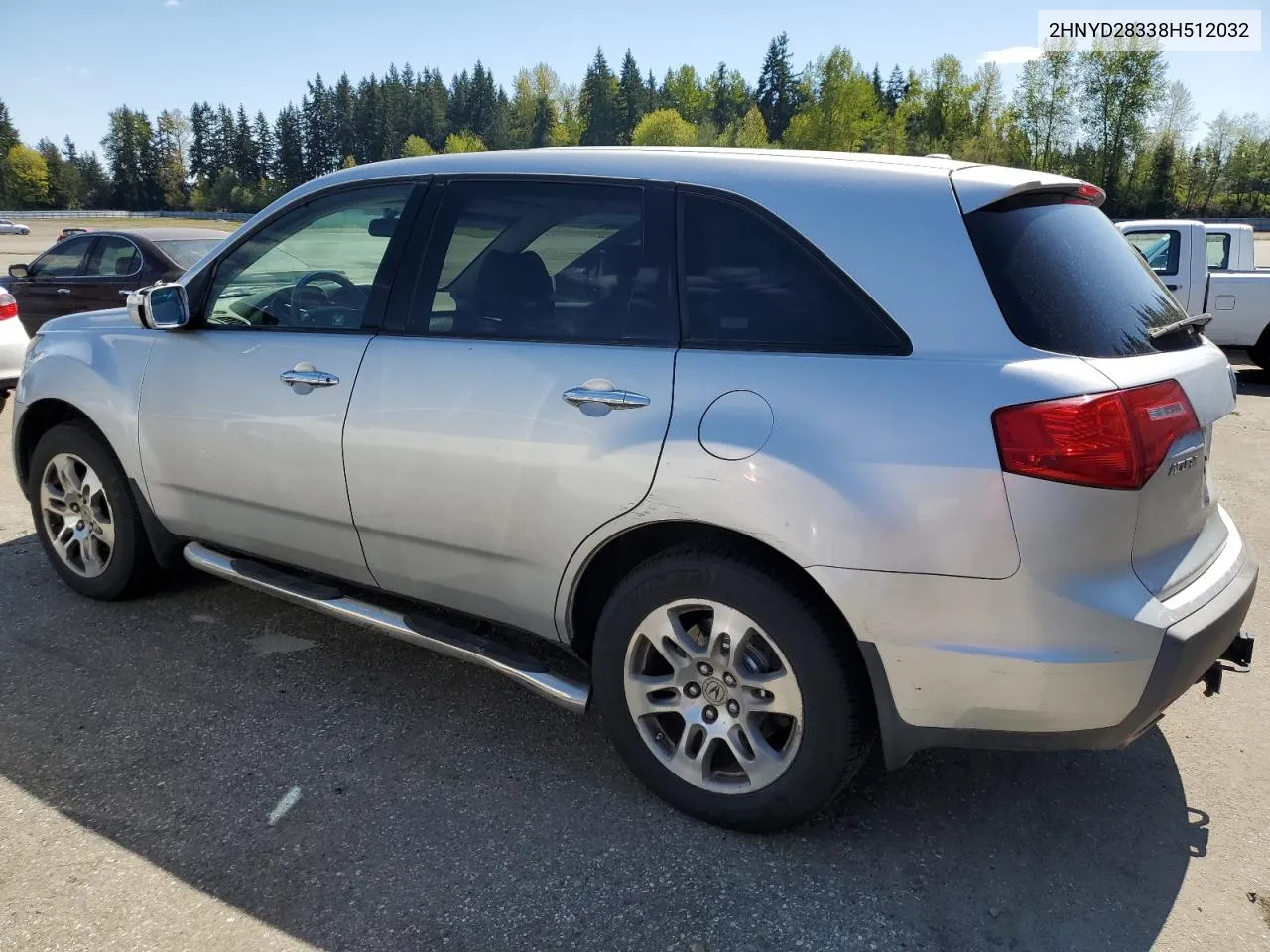 2HNYD28338H512032 2008 Acura Mdx Technology