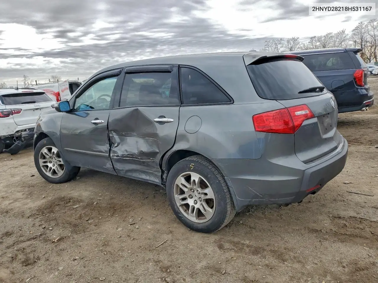 2HNYD28218H531167 2008 Acura Mdx