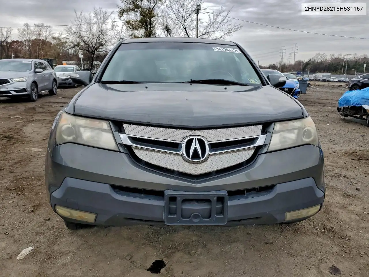 2HNYD28218H531167 2008 Acura Mdx