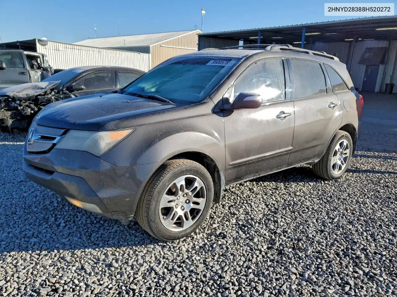 2HNYD28388H520272 2008 Acura Mdx Technology
