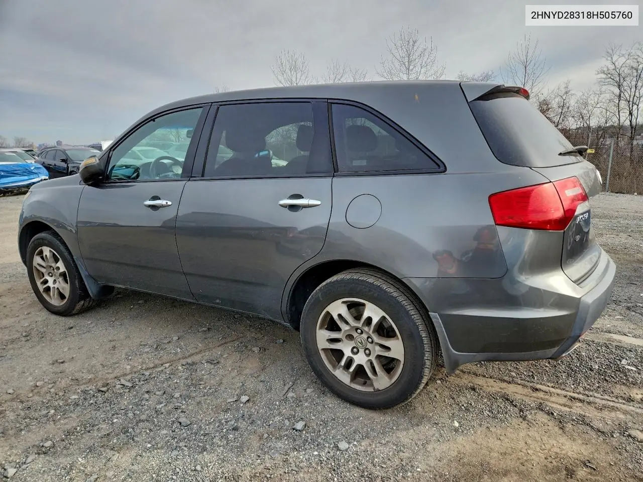 2HNYD28318H505760 2008 Acura Mdx Technology