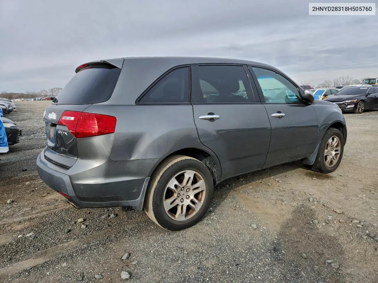 2HNYD28318H505760 2008 Acura Mdx Technology