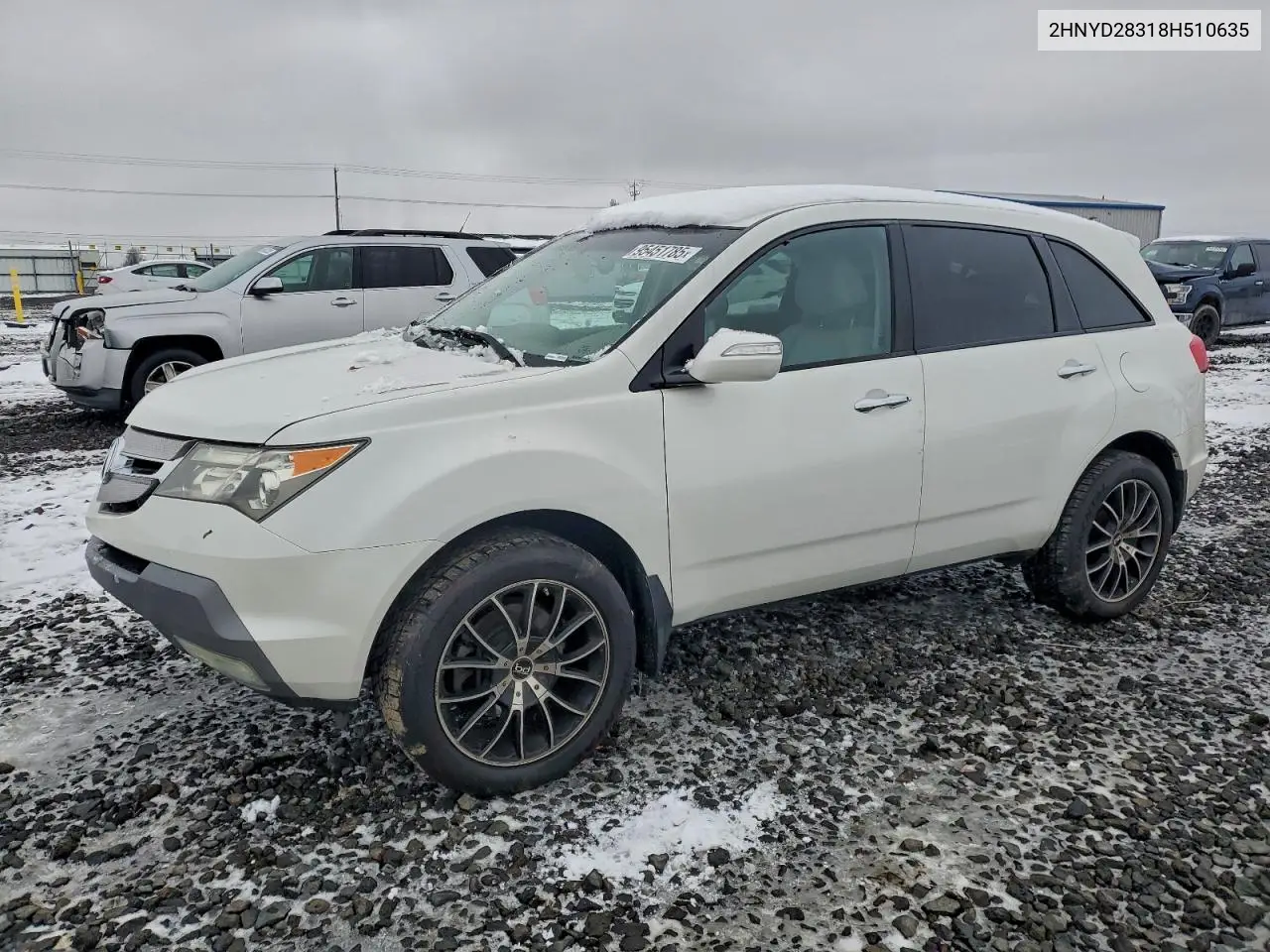 2HNYD28318H510635 2008 Acura Mdx Technology