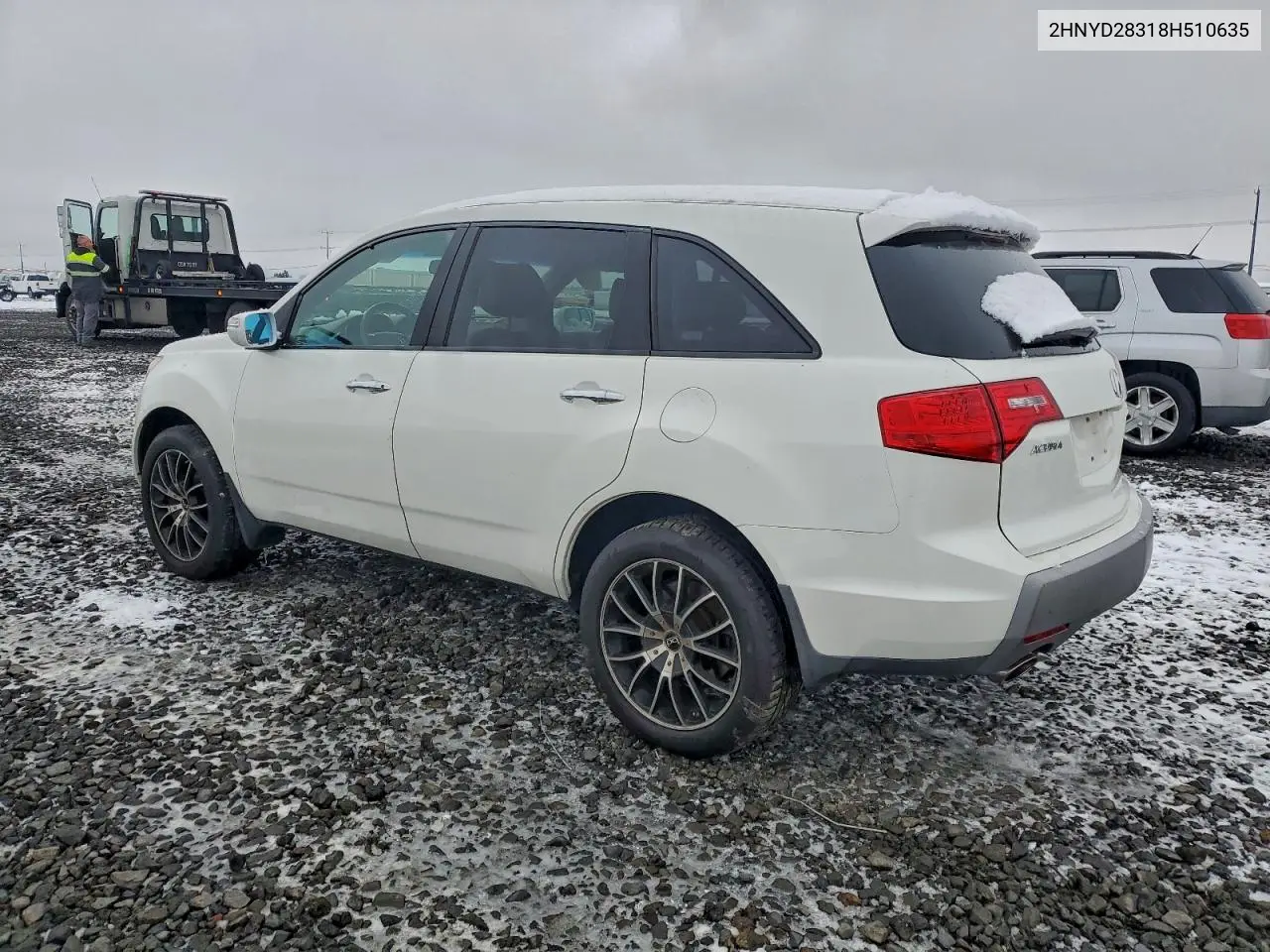 2HNYD28318H510635 2008 Acura Mdx Technology