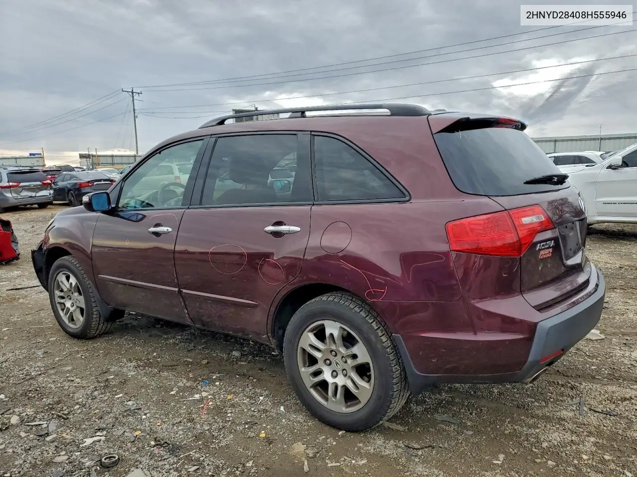 2HNYD28408H555946 2008 Acura Mdx Technology