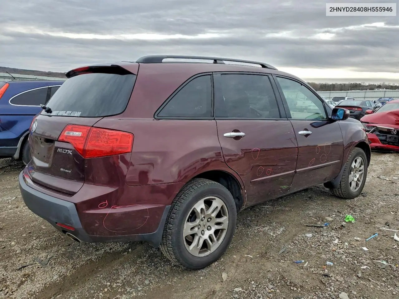 2HNYD28408H555946 2008 Acura Mdx Technology