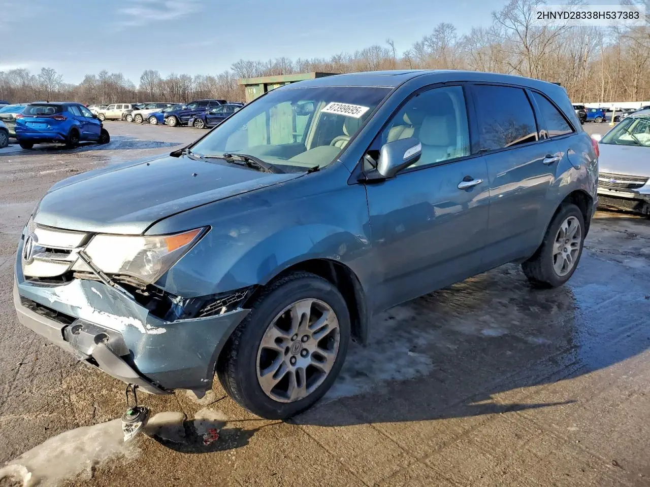 2HNYD28338H537383 2008 Acura Mdx Technology