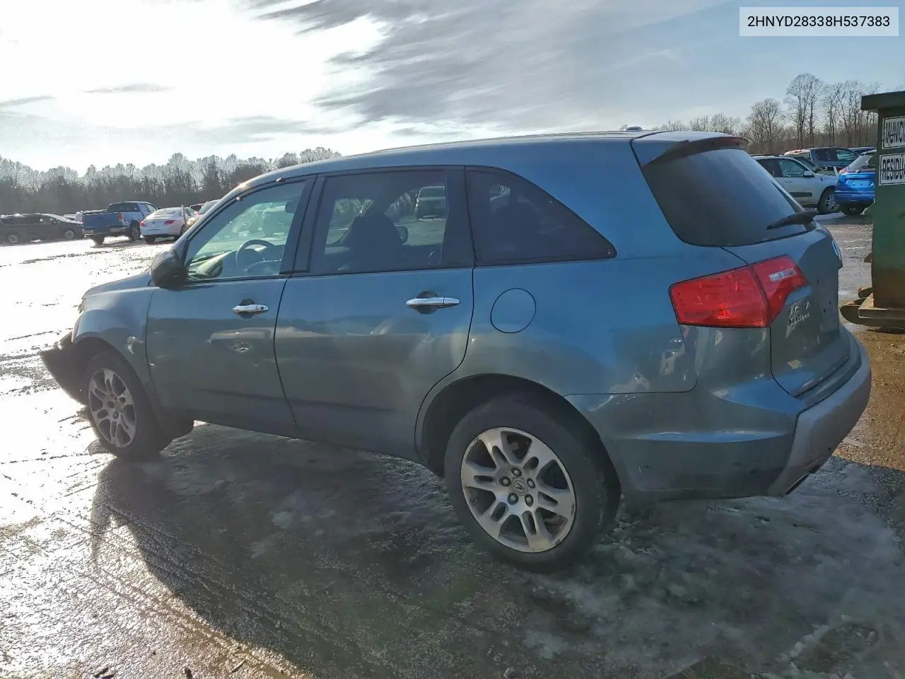 2HNYD28338H537383 2008 Acura Mdx Technology