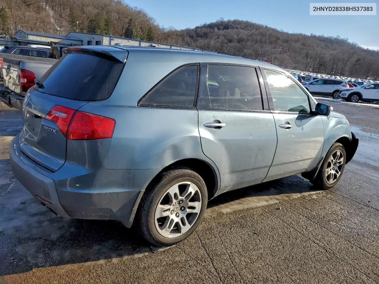 2HNYD28338H537383 2008 Acura Mdx Technology