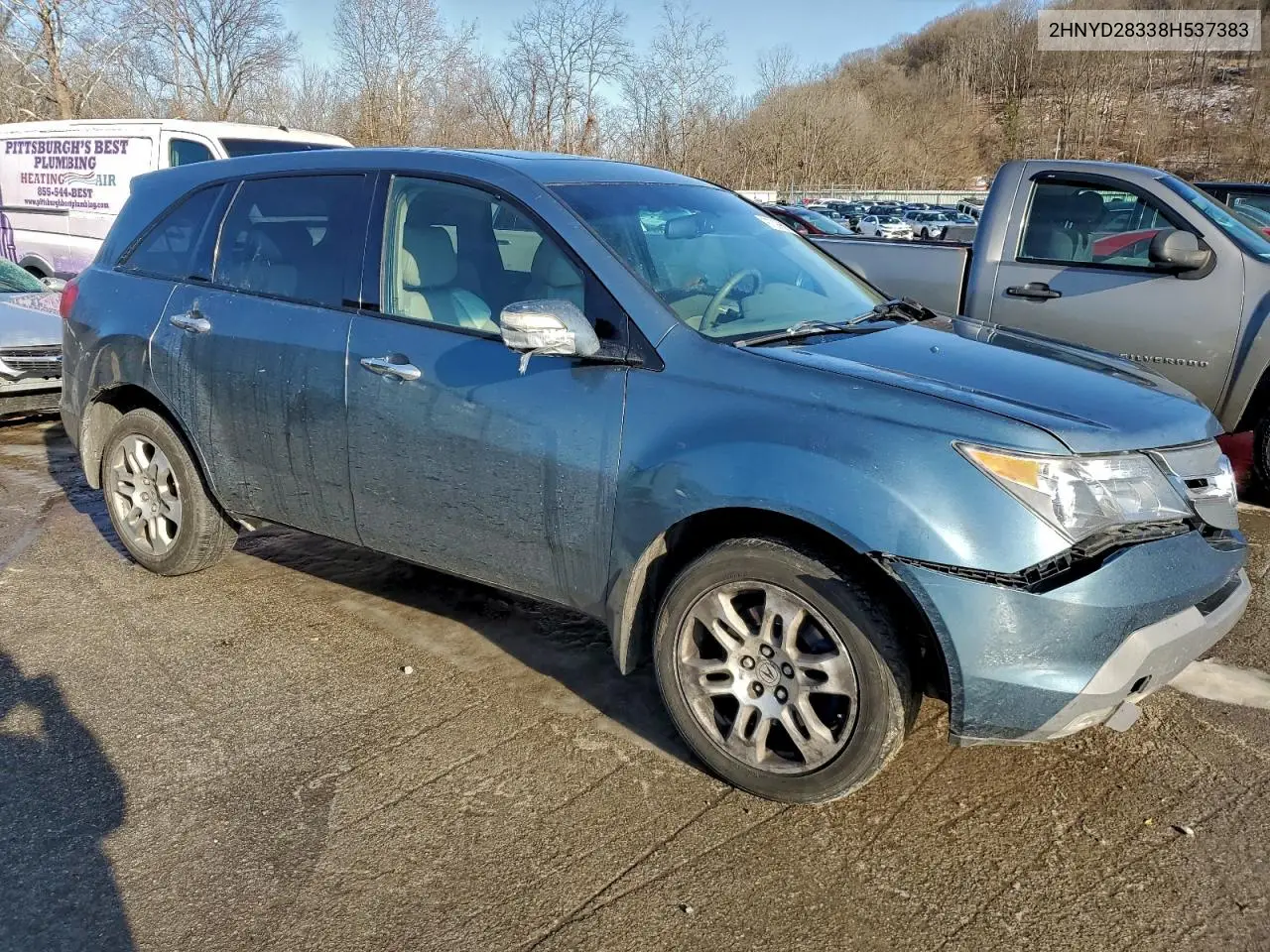 2HNYD28338H537383 2008 Acura Mdx Technology