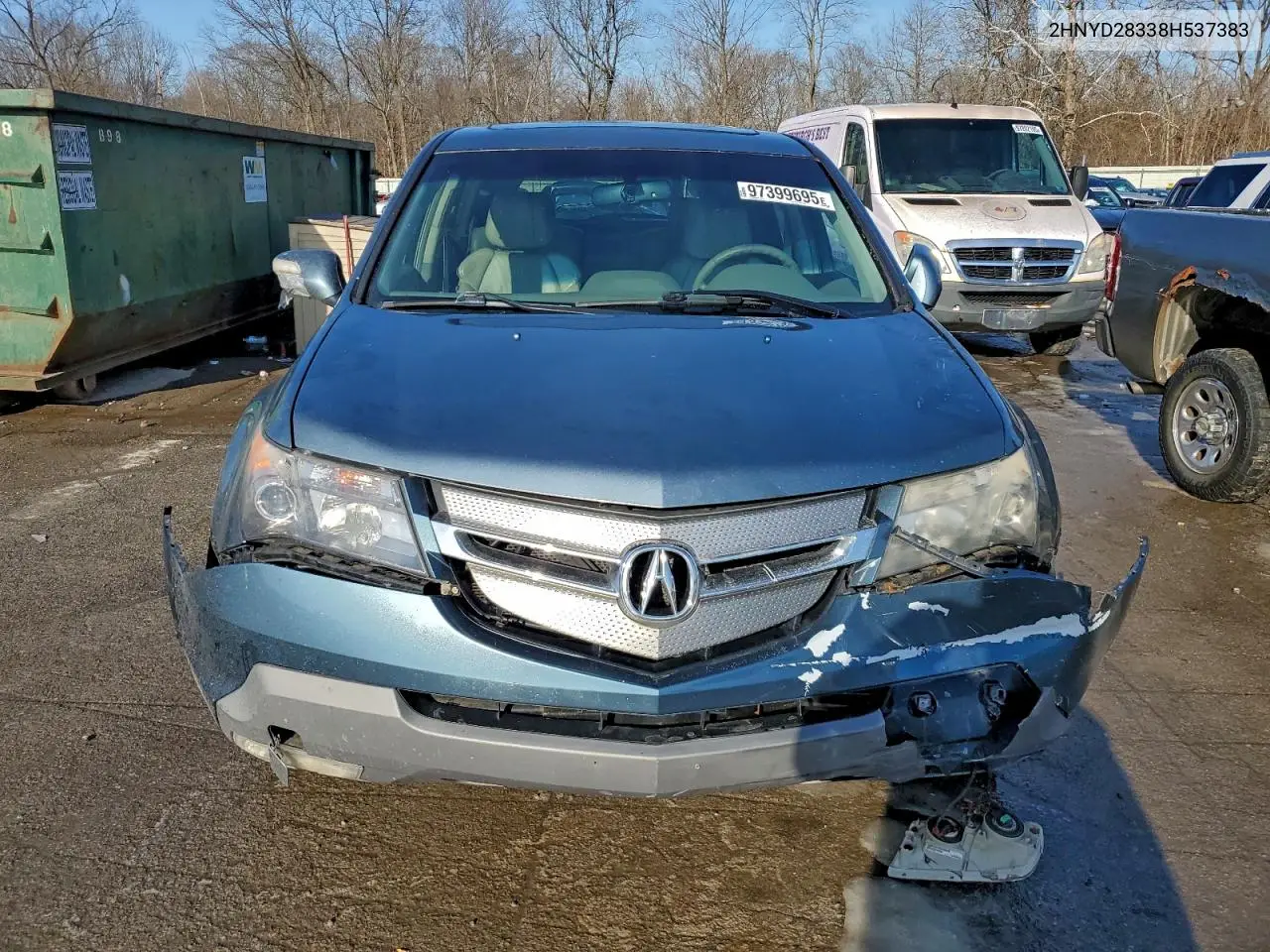 2HNYD28338H537383 2008 Acura Mdx Technology