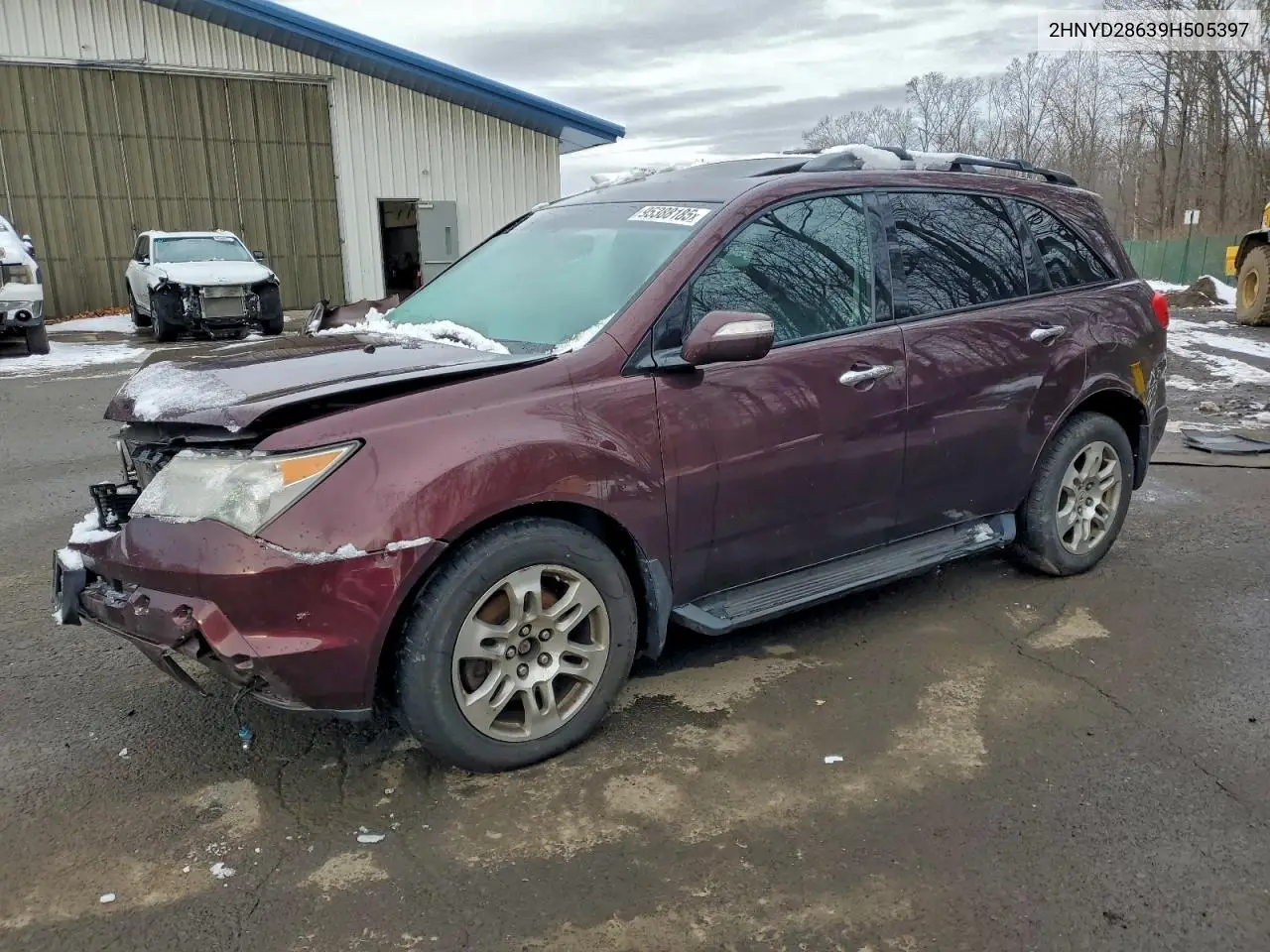 2HNYD28639H505397 2009 Acura Mdx Technology