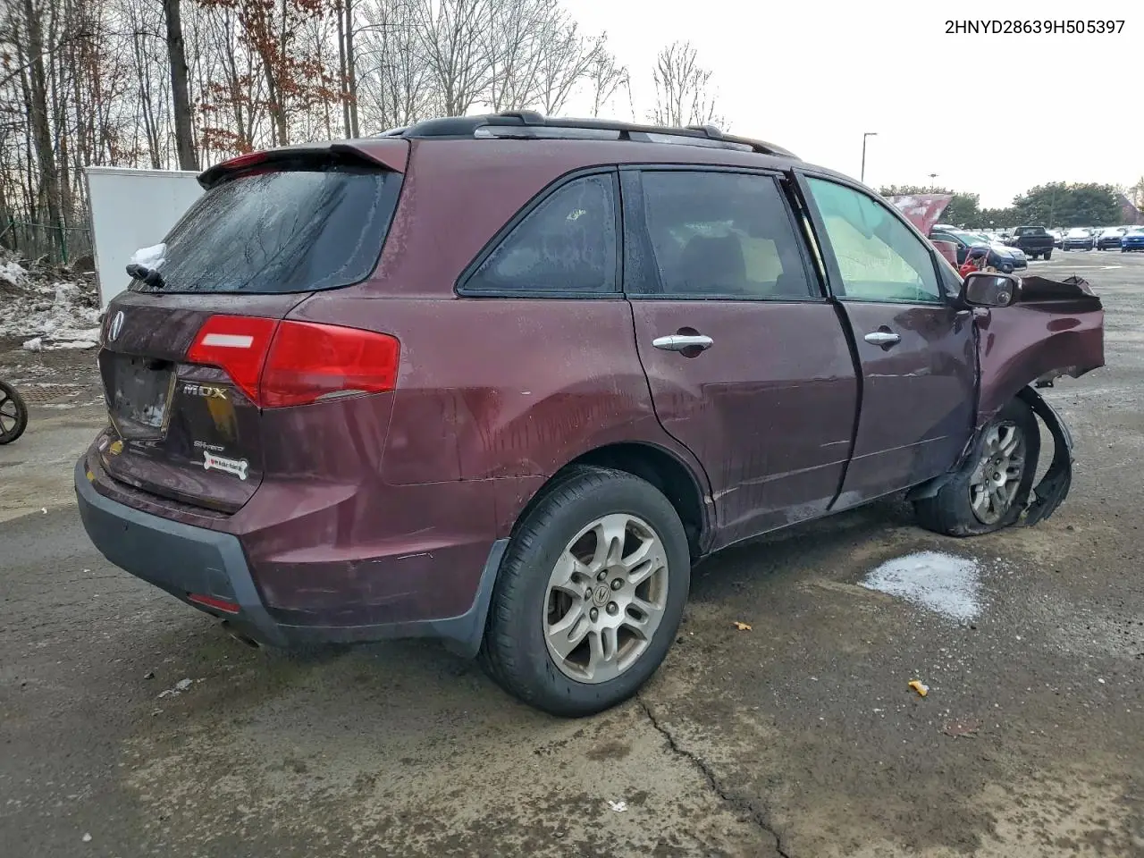 2HNYD28639H505397 2009 Acura Mdx Technology