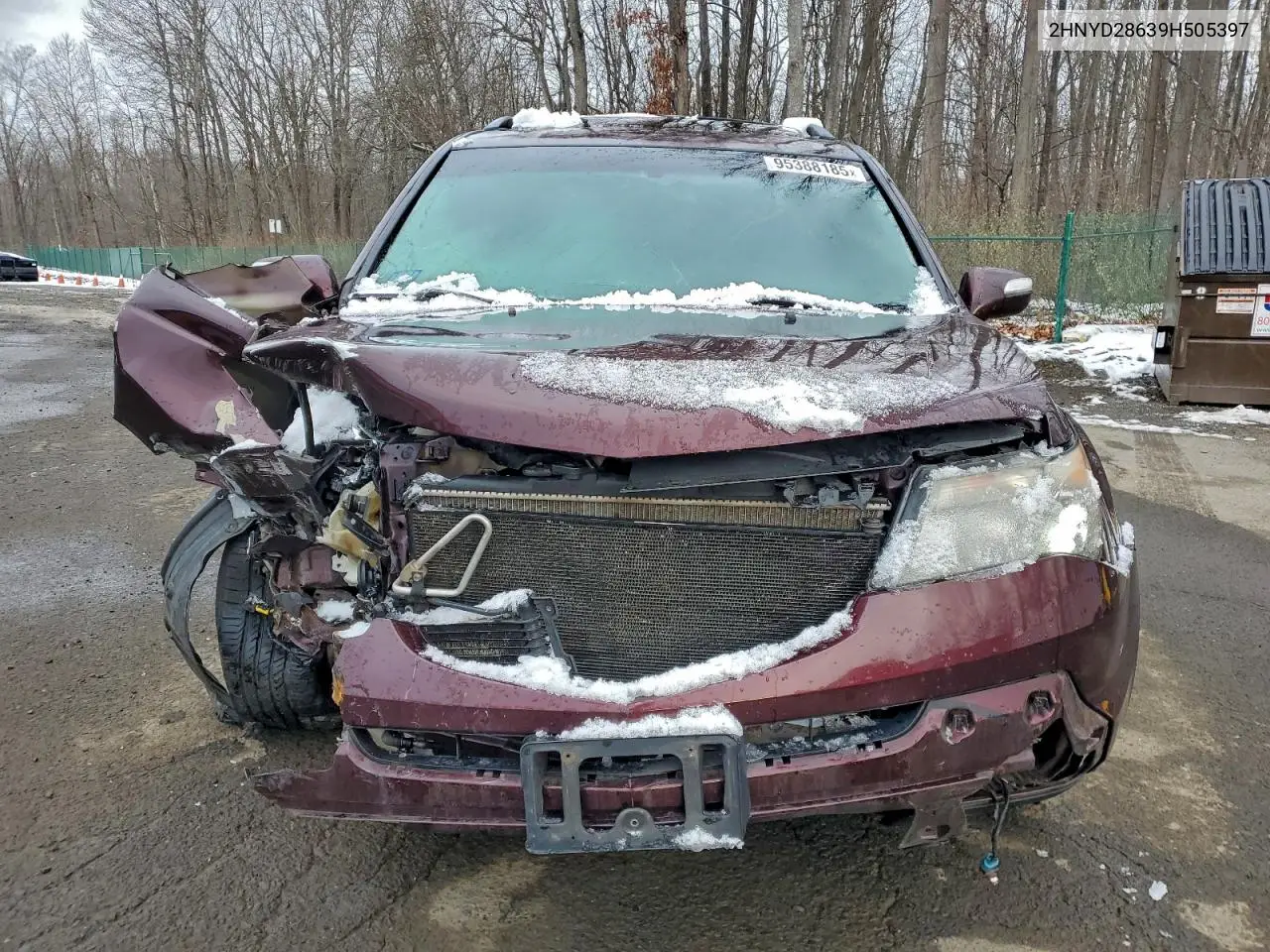 2HNYD28639H505397 2009 Acura Mdx Technology