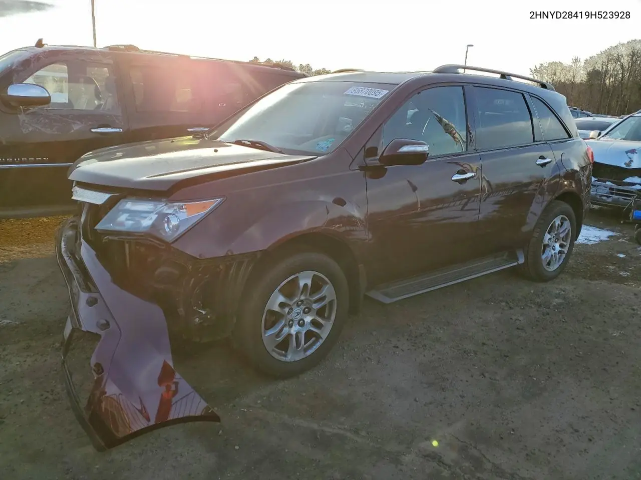 2HNYD28419H523928 2009 Acura Mdx Technology