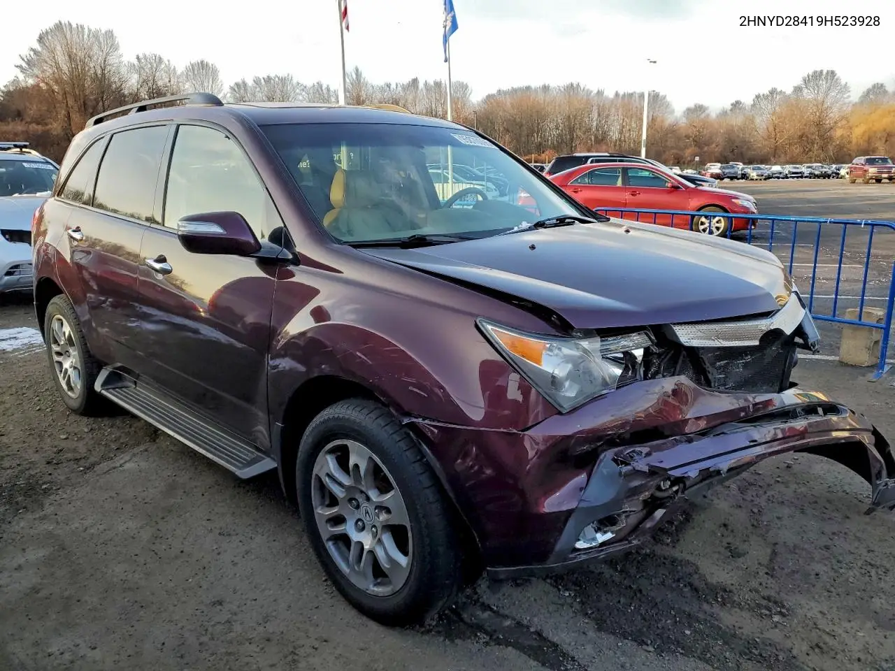 2HNYD28419H523928 2009 Acura Mdx Technology