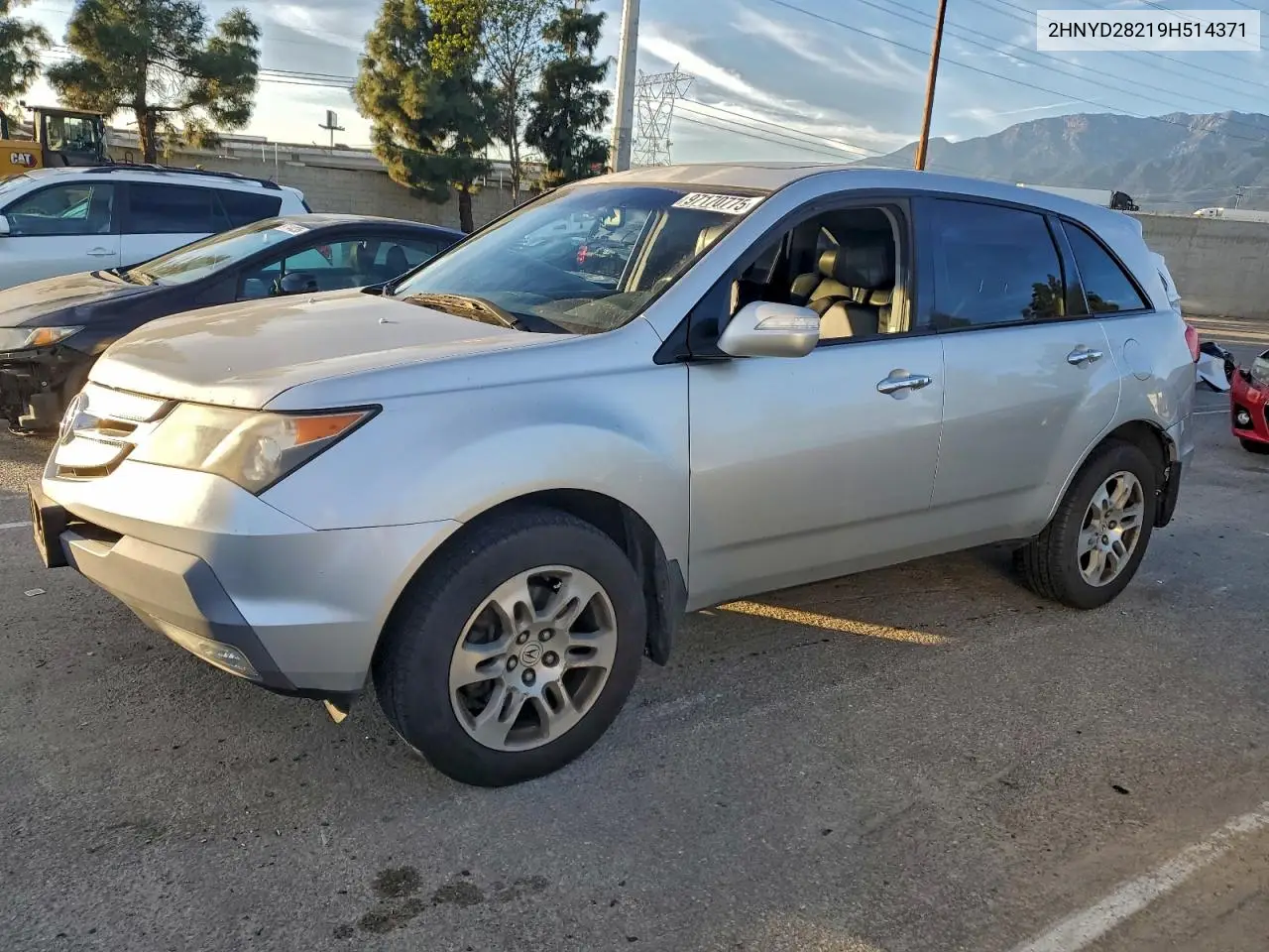 2HNYD28219H514371 2009 Acura Mdx