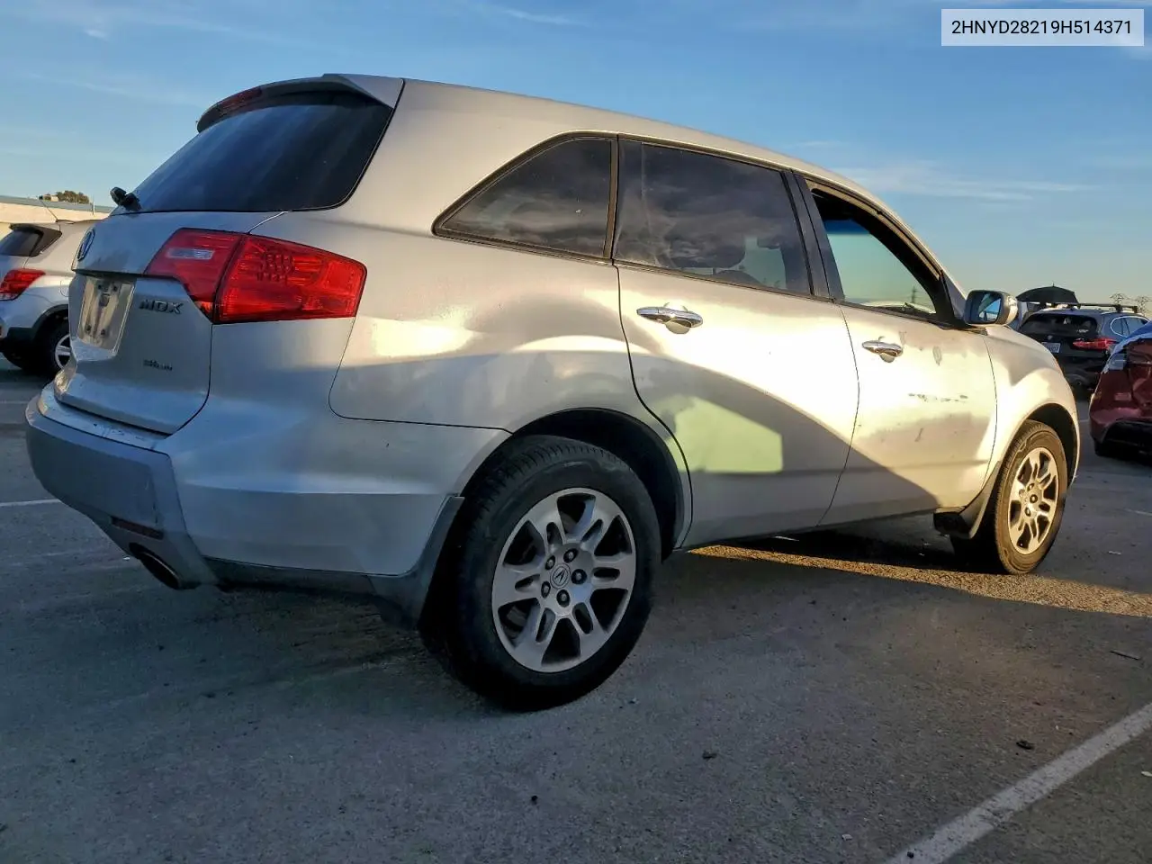 2HNYD28219H514371 2009 Acura Mdx