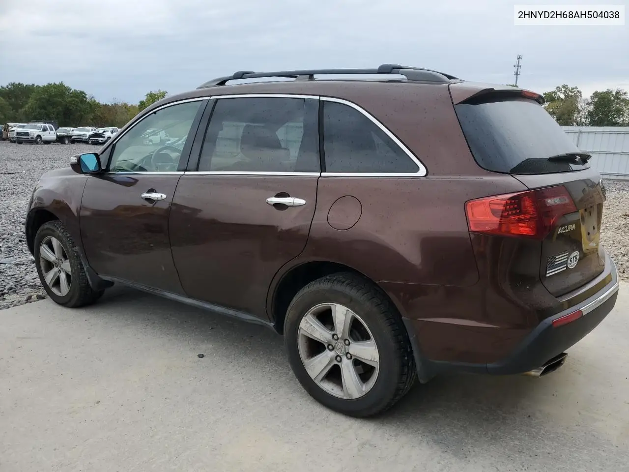 2HNYD2H68AH504038 2010 Acura Mdx Technology
