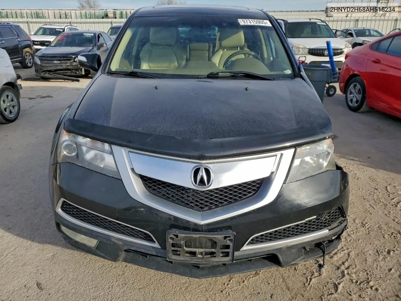 2HNYD2H68AH515234 2010 Acura Mdx Technology
