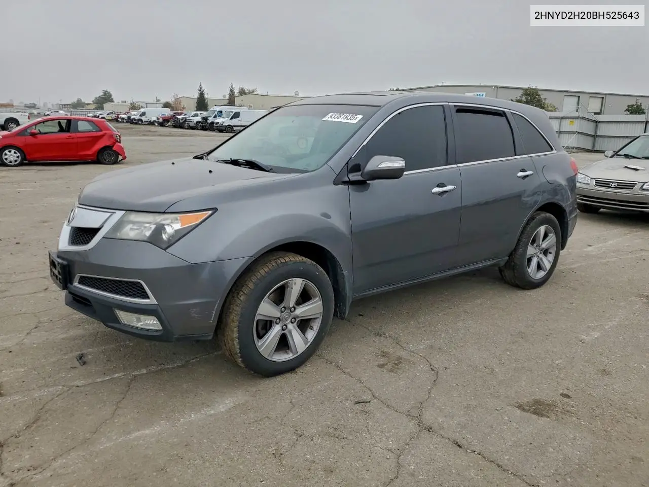 2HNYD2H20BH525643 2011 Acura Mdx