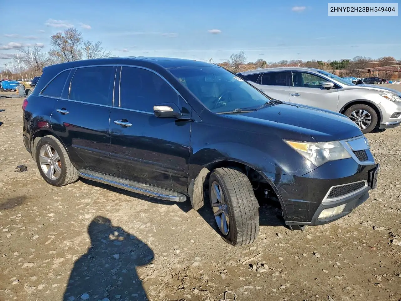 2HNYD2H23BH549404 2011 Acura Mdx