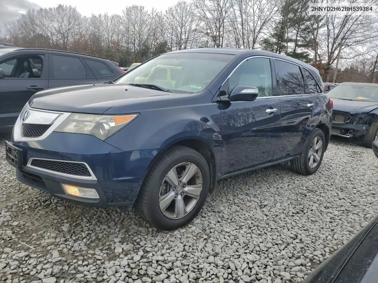 2HNYD2H62BH539384 2011 Acura Mdx Technology