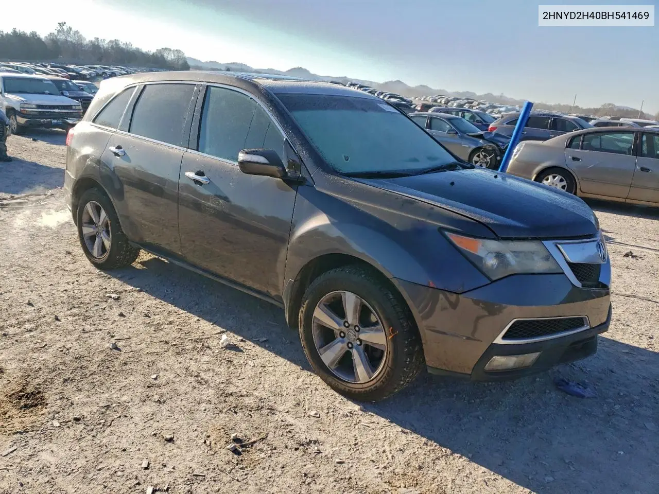 2011 Acura Mdx Technology VIN: 2HNYD2H40BH541469 Lot: 96754665