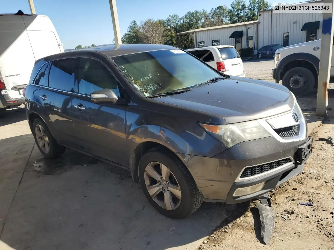 2HNYD2H31CH526343 2012 Acura Mdx Technology