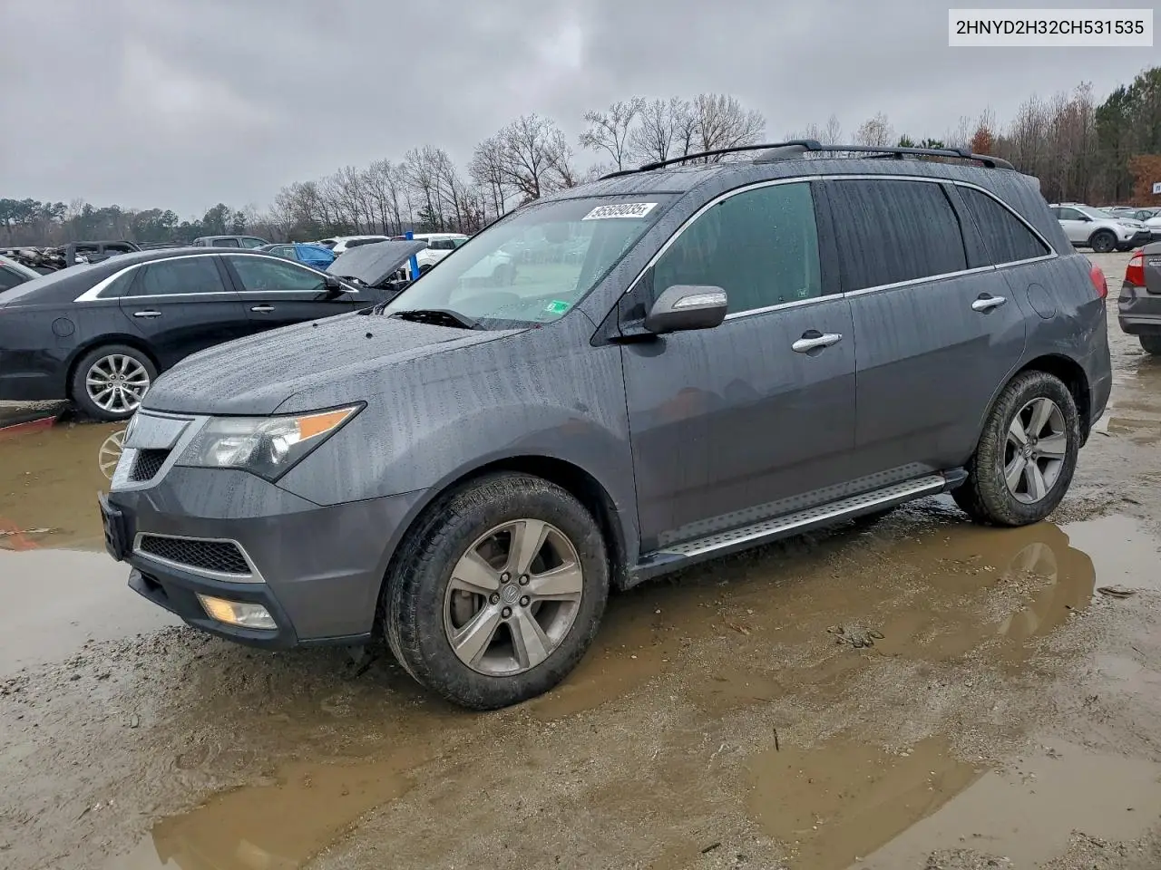 2HNYD2H32CH531535 2012 Acura Mdx Technology