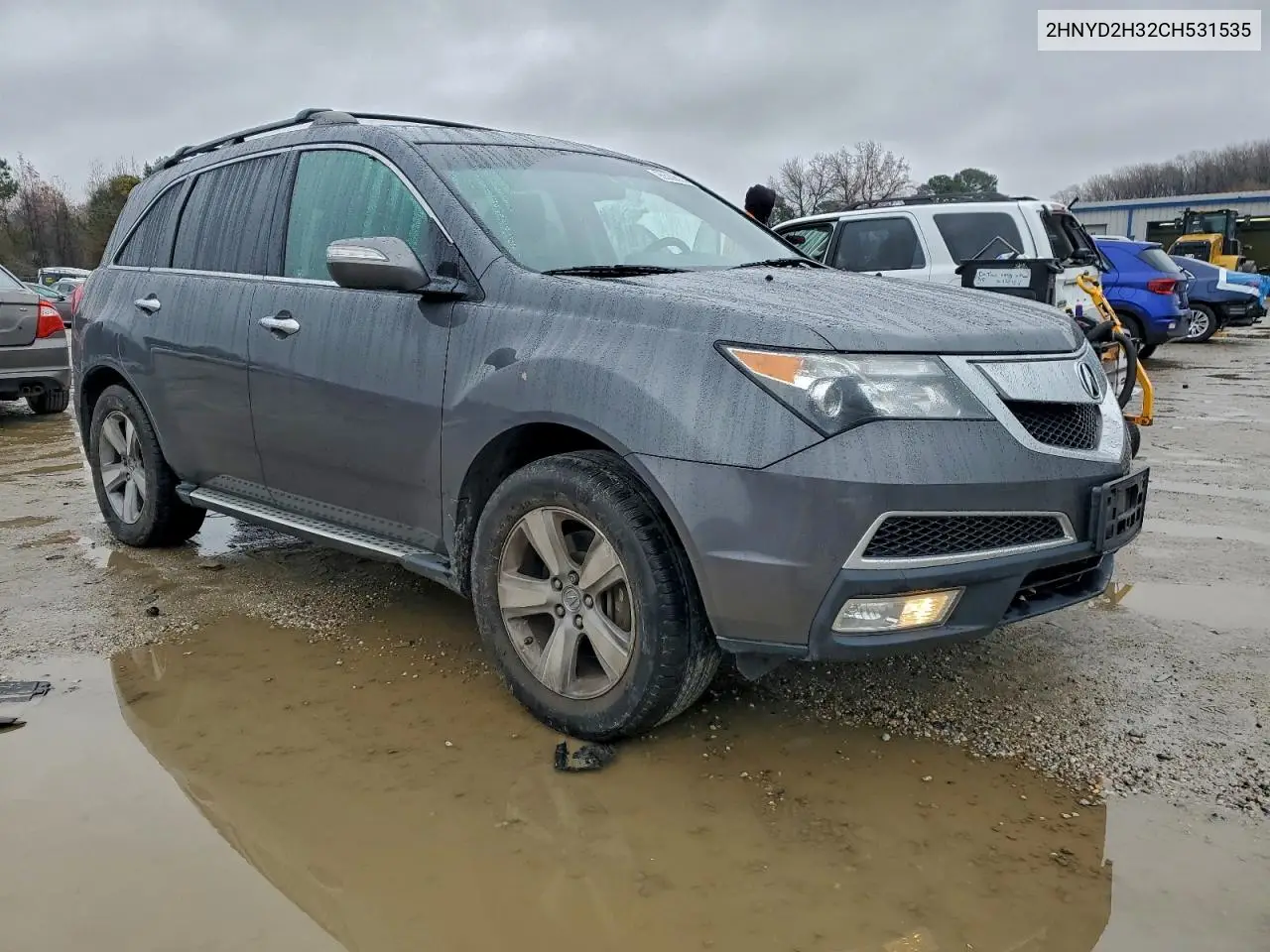 2HNYD2H32CH531535 2012 Acura Mdx Technology