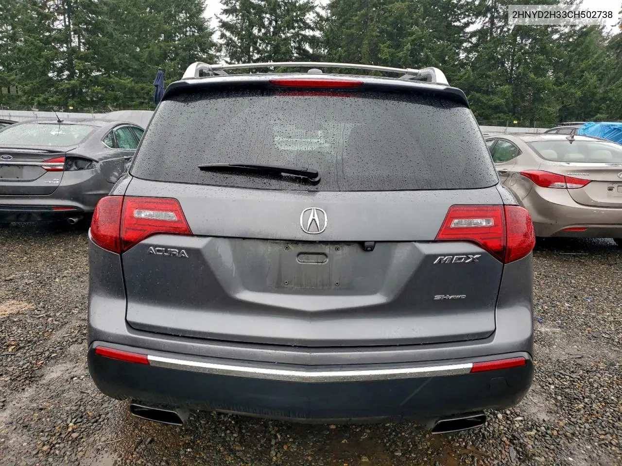 2HNYD2H33CH502738 2012 Acura Mdx Technology