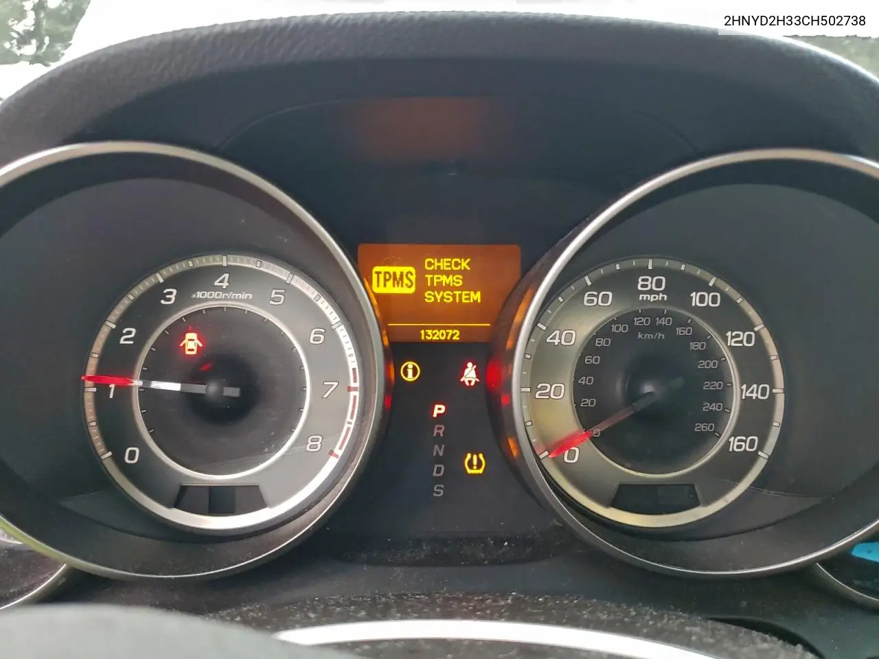 2HNYD2H33CH502738 2012 Acura Mdx Technology