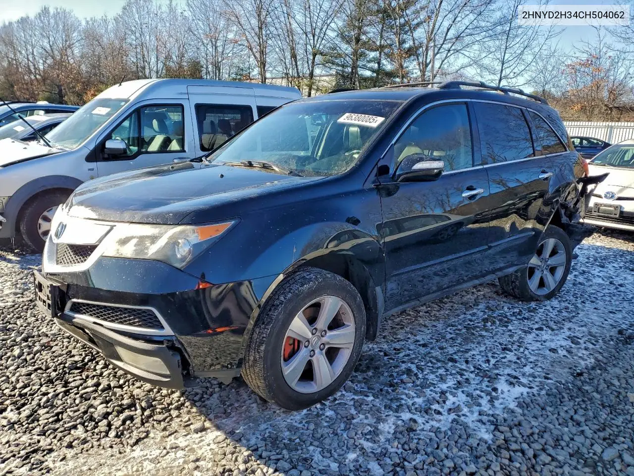 2HNYD2H34CH504062 2012 Acura Mdx Technology