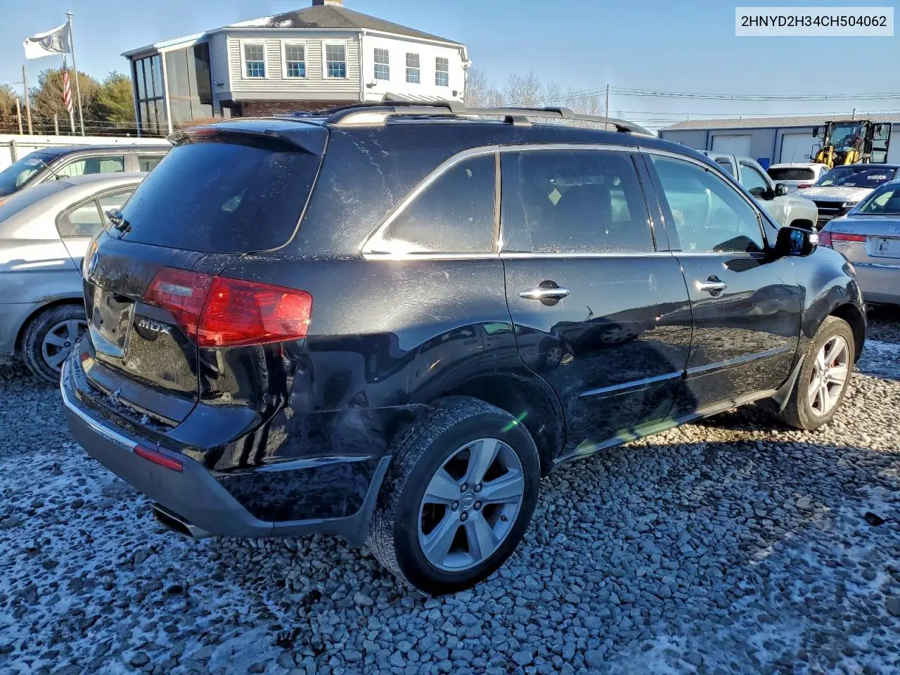 2HNYD2H34CH504062 2012 Acura Mdx Technology